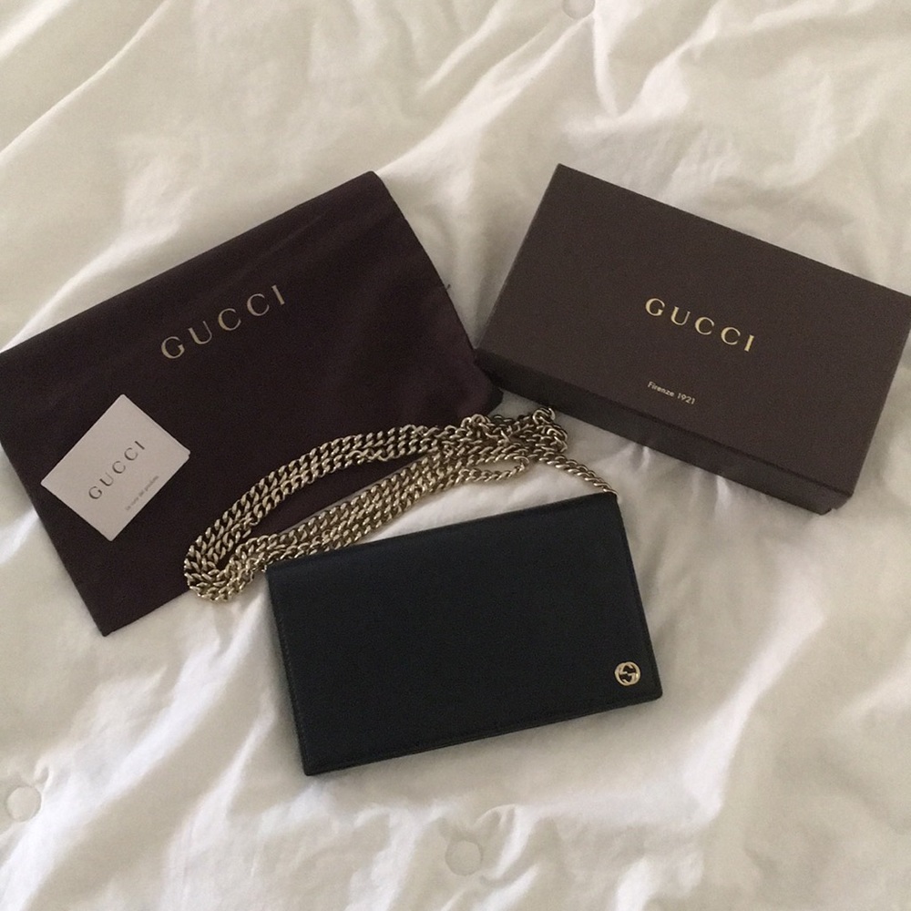 Authentic Gucci Chain Wallet